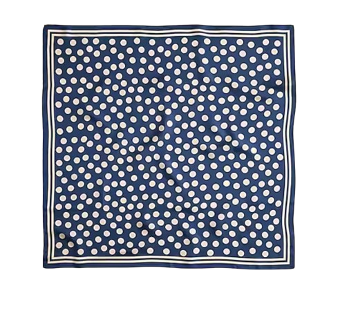 J.Crew Polka Dot Silk Bandana