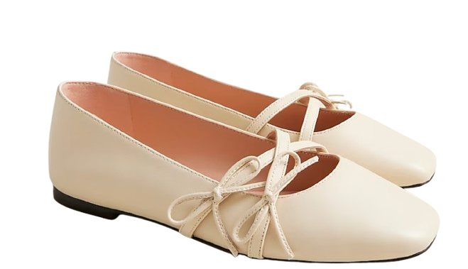 J.Crew Quinn Bow Ballet Flat