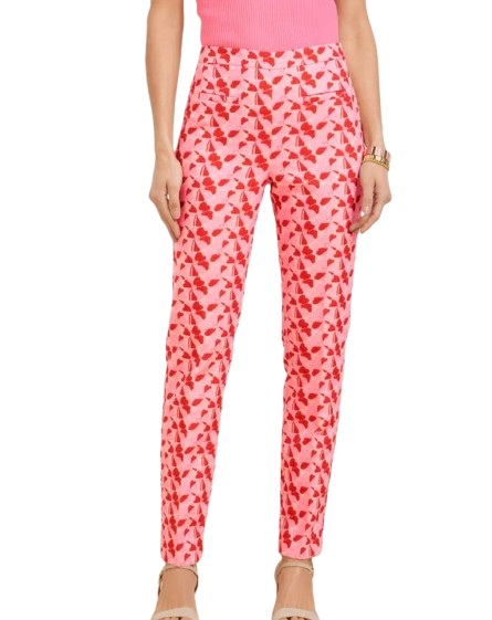 Talbots Floral Jacquard Pants