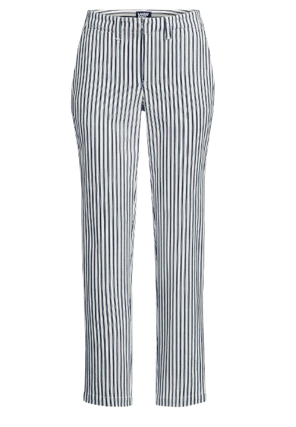 Lands’ End Striped Chinos