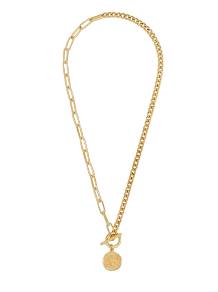 Gold Coin Necklace