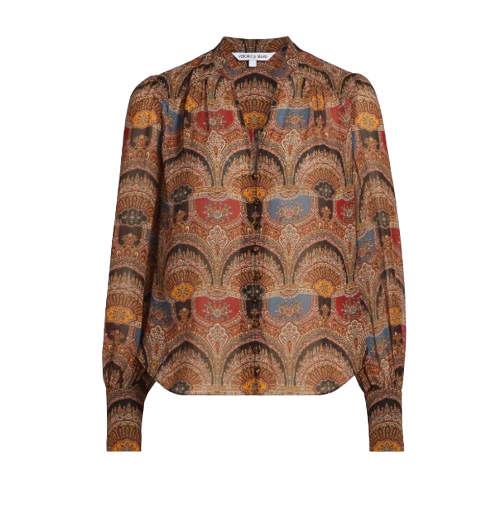 Veronica Beard Draped Blouse