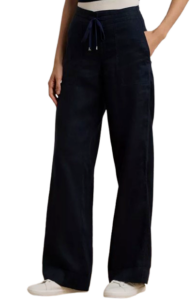 Ralph Lauren Wide-Leg Linen Pants