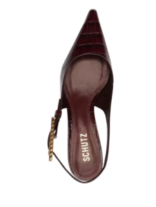 Schutz Slingback Kitten Heels