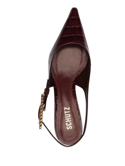 Schutz Slingback Kitten Heels
