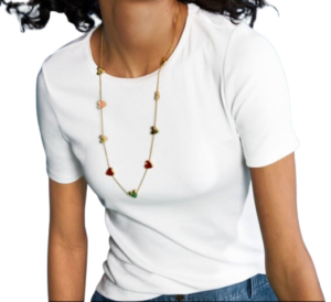 Pima Cotton Crewneck White