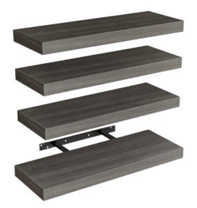 Invisible Bracket Floating Wall Shelves