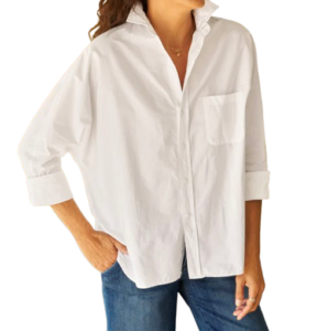 Frank & Eileen Oona Continuous Sleeve Button-Up Shirt