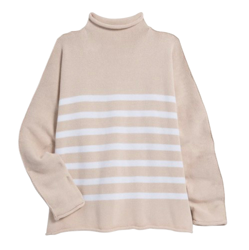 Frank & Eileen Monterey Rolled Funnel Neck Sweater