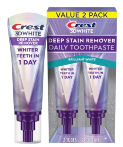 Crest 3D White Deep Stain Remover Toothpaste