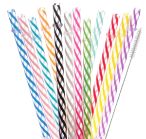 Short Reusable Drinks Straws