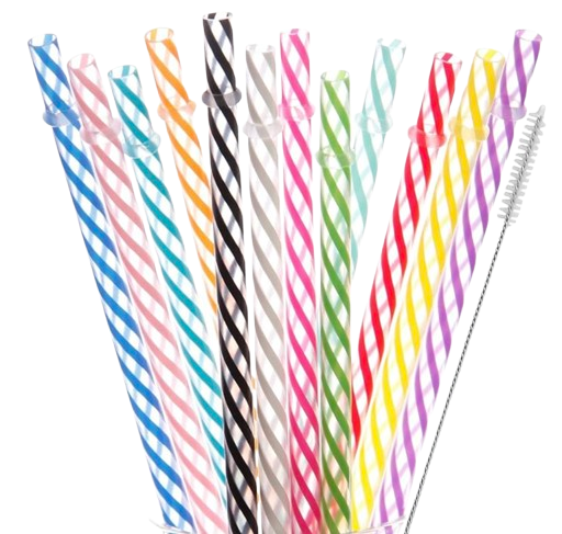 Short Reusable Drinks Straws