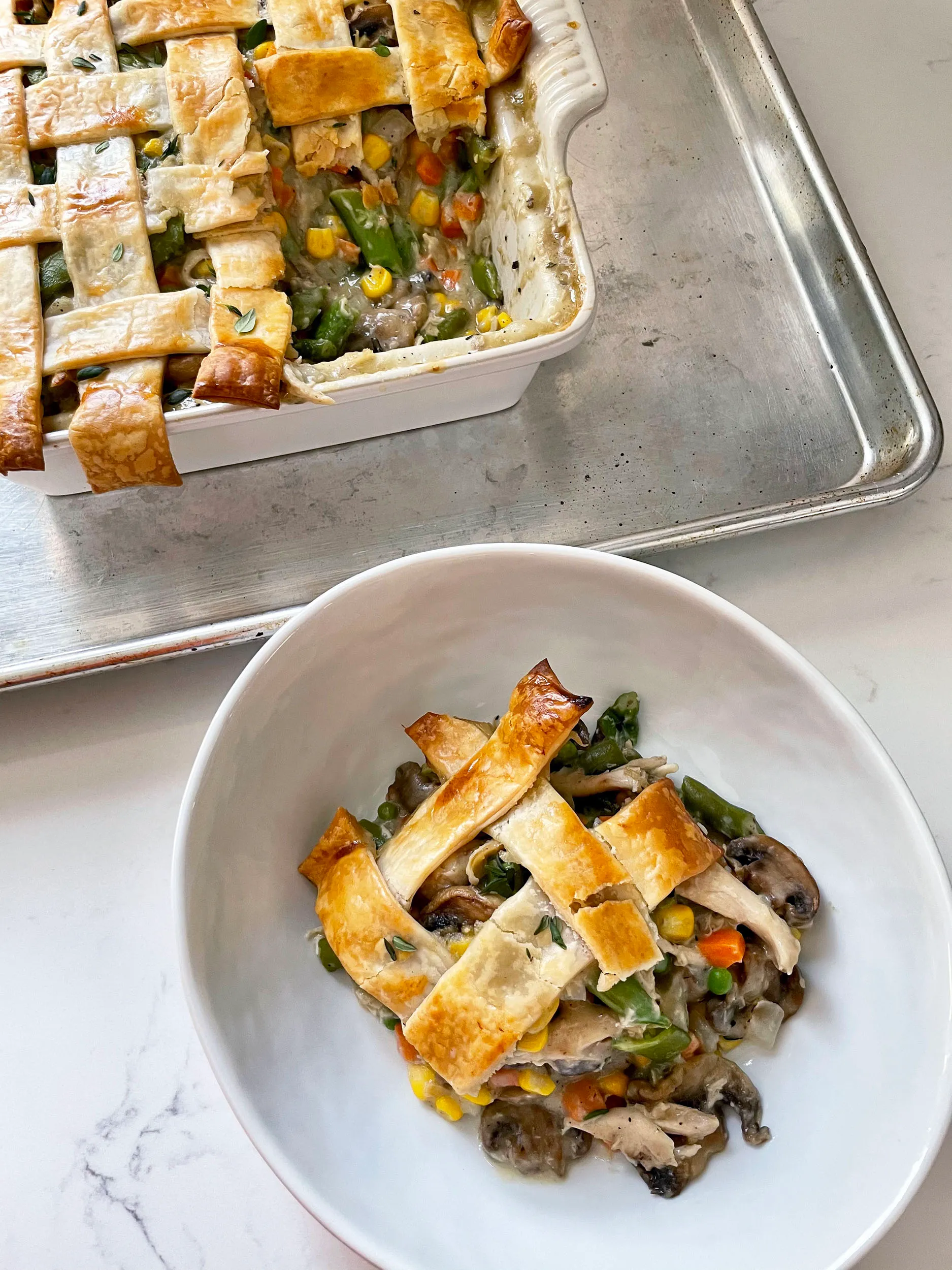 Spring Chicken Pot Pie