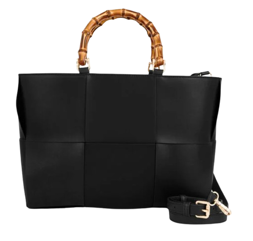 Talbots Bamboo Handle Vachetta Handbag