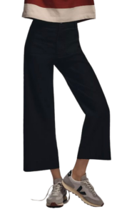 Maeve Colette Cropped Wide Leg Pants – Solid