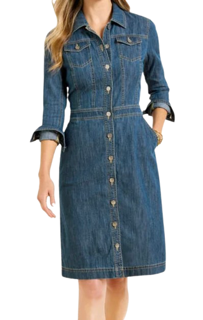 Talbots Denim Shirtdress
