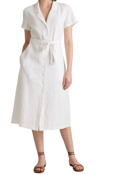 Quince Linen Shirtdress