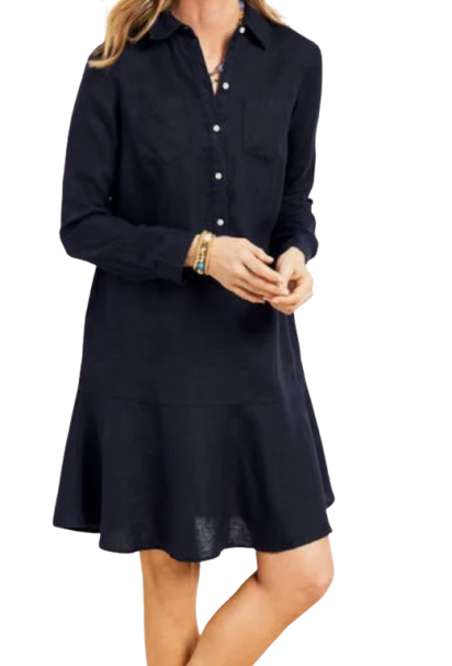 Talbots Linen Shirtdress