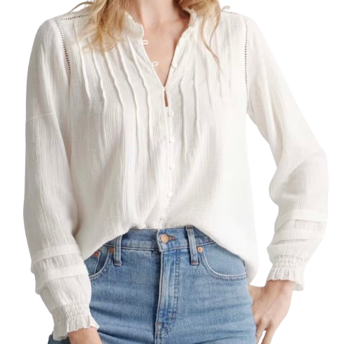 Quince Peasant Blouse