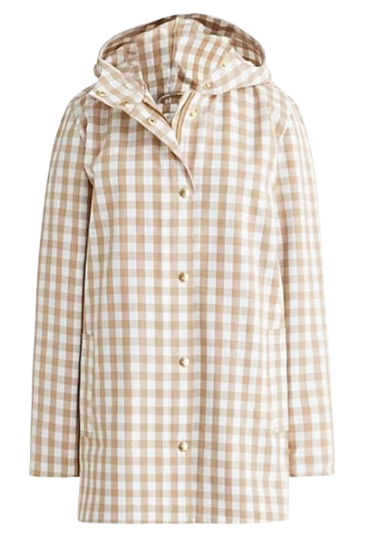 J.Crew Factory Water Repellent Anorak-Style Jacket