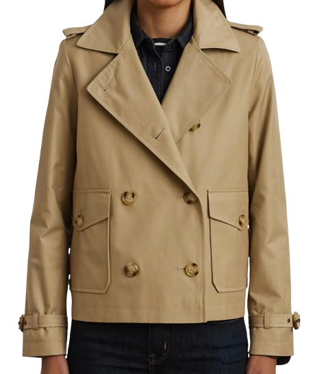 Ralph Lauren Cropped Trench Coat