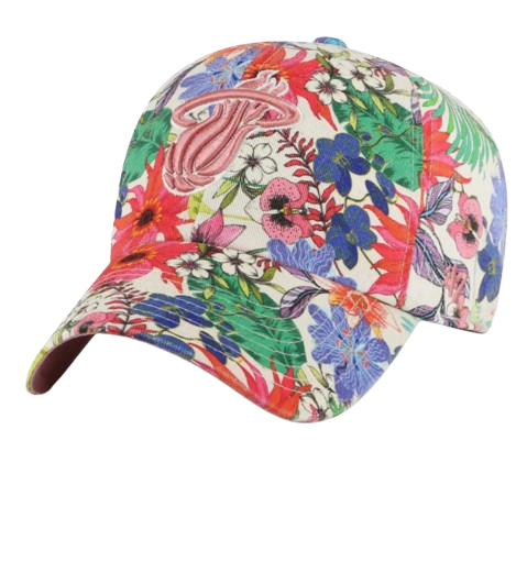 Women’s ’47 Cream Miami Heat Pollinator Clean Up Adjustable Hat