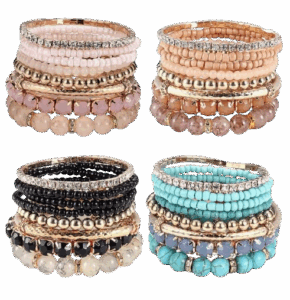 Beaded Bracelet Set