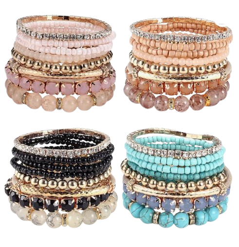 Beaded Bracelet Set
