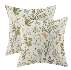 Floral Throw Pillow Covers