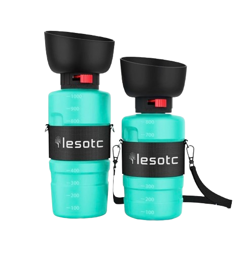 Lesotc Pet Water Bottle for Dogs, spring pet accessories
