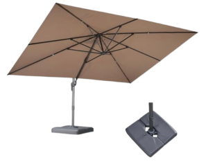 Purple Leaf Outdoor Umbrella