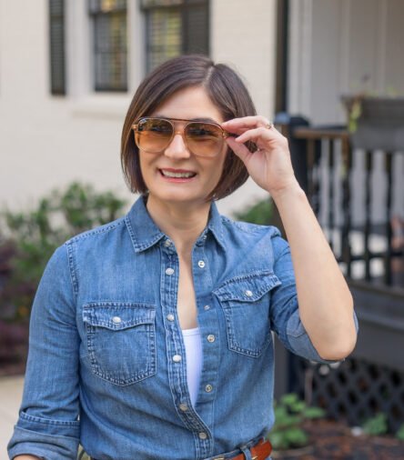 My Denim on Denim Uniform for Spring and Summer