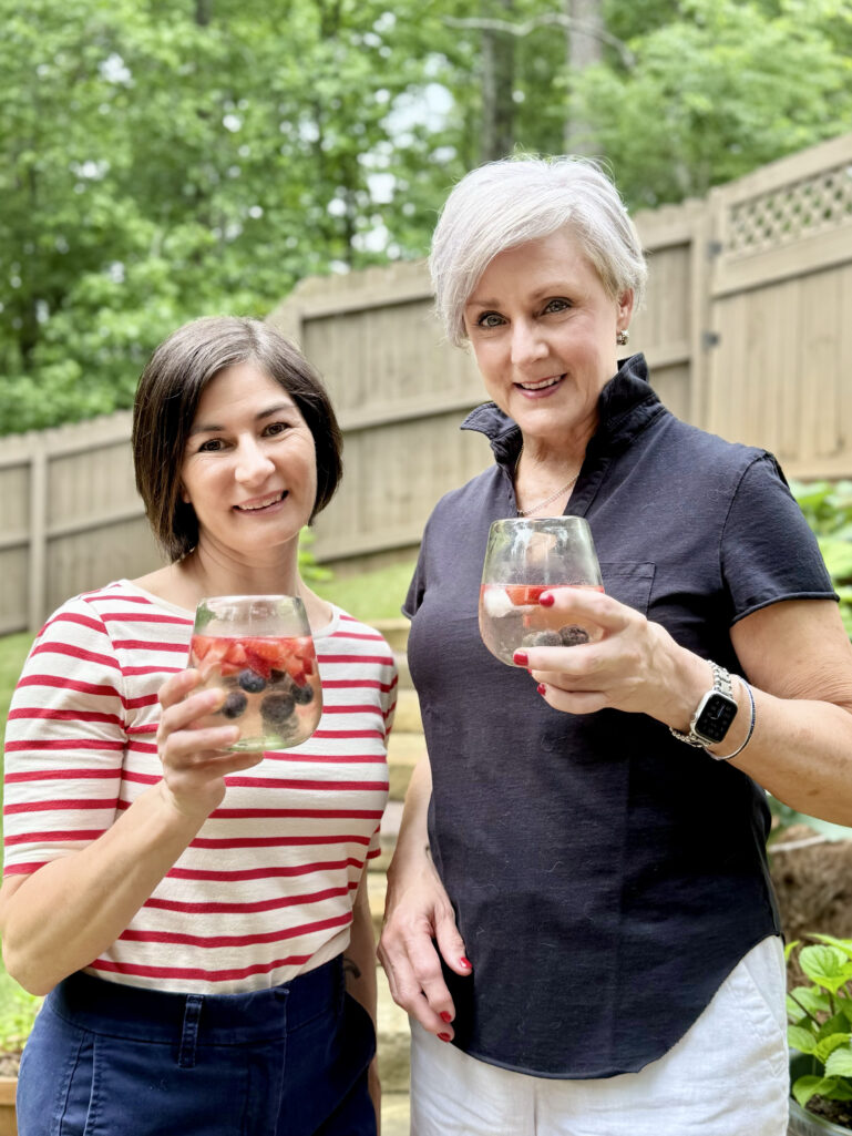 summer fashion, summer recipes, watermelon salad, festive drink, summer gatherings 