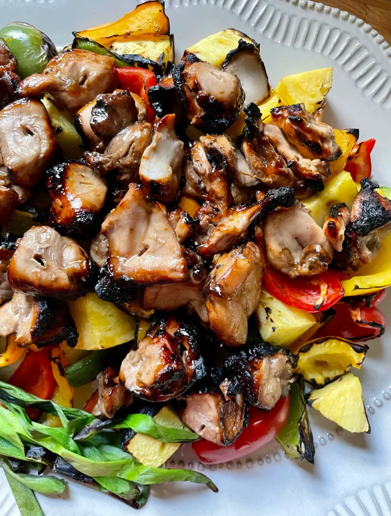Grill Season, Chicken Skewers, pineapple, summer recipe, Memorial Day
