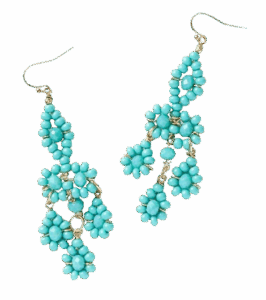 Matr Boomie Cascade Turquoise Earrings