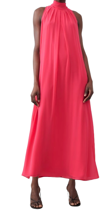 Banana Republic Factory Chiffon Midi Dres