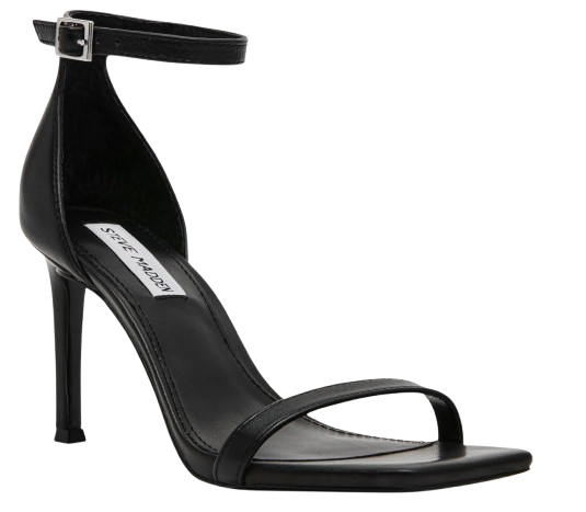 Black Ankle Strap Heels