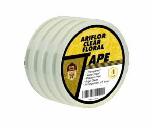 Clear Floral Grid Tape