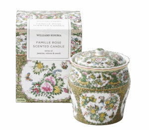Famille Rose Figural Candle