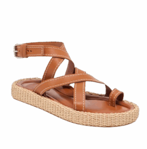 Dolce Vita Roxie Brown Leather Sandals
