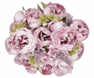 Artificial Peony Bouquet