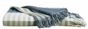 Bayside Windowpane Throw Blanket