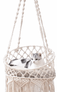 Macrame Cat Hammock