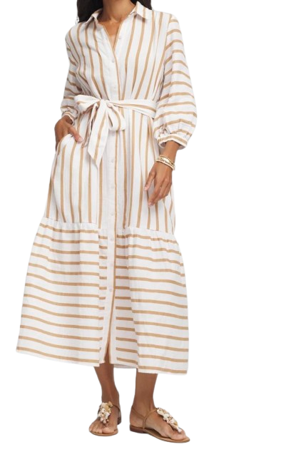 Chico’s Cotton Gauze Shirtdress
