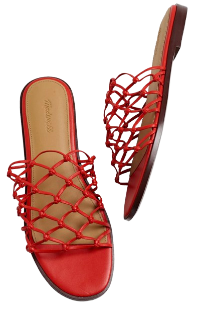 Madewell Taryn Knotted Slide Sandal