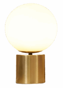 Mid-Century Modern Globe Table Lamp