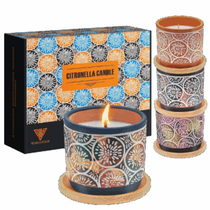 Citronella Scented Candle Set
