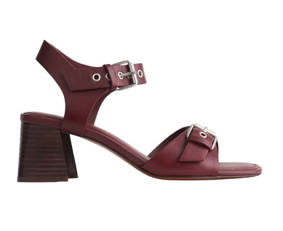 Madewell Neeka Ankle Strap Heeled Sandal