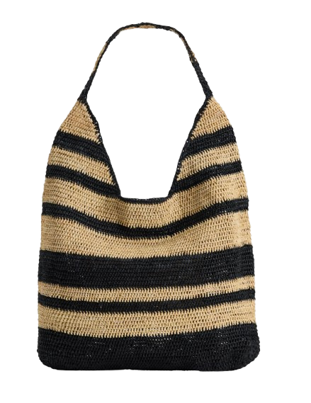 Eileen Fisher x Mar Y Sol Striped Shopper Tote