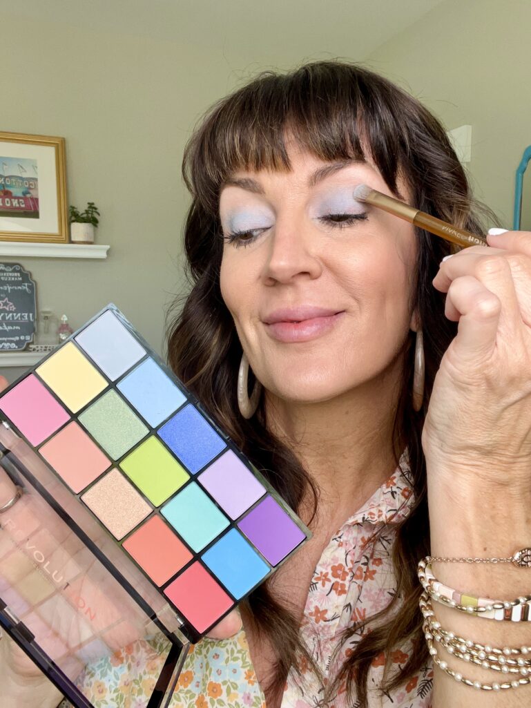 eyes, cheeks, lips, spring, summer makeup